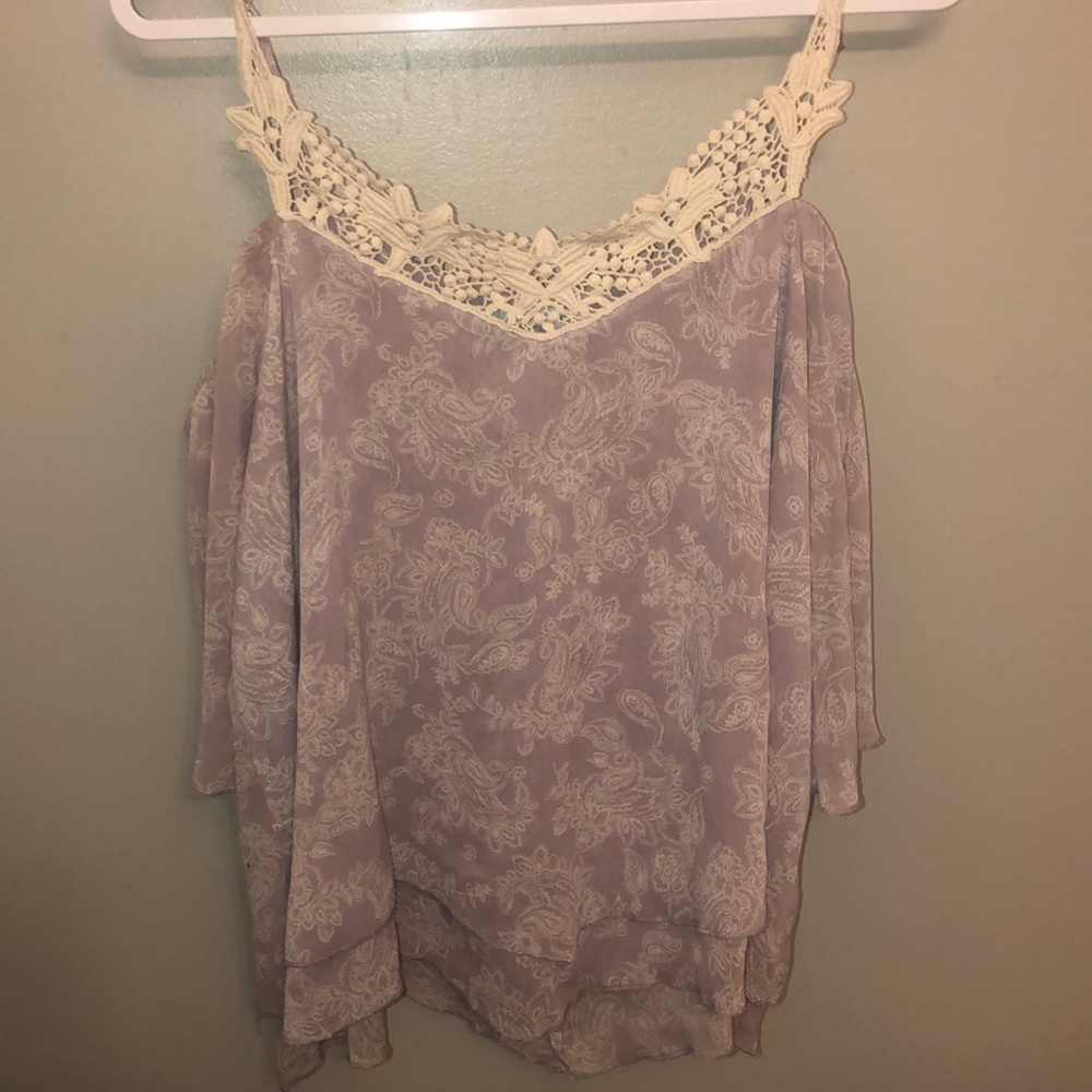 Off the shoulder blouse